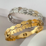 Stainless steel Tous bear bangle