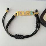 Black thread tory bracelet