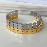 Stainless steel Tous bear bangle