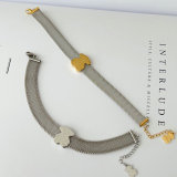 Stainless steel Tous bear bracelet