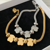 Stainless steel Tous bear bracelet