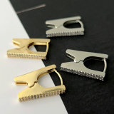 Pave fashion earrings