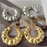 Chunky metal earrings