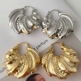 Chunky metal earrings