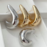 Chunky metal earrings