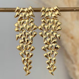 Chunky heart earrings