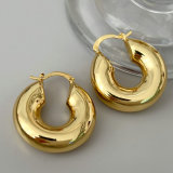 Metal chunky hoop