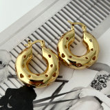 Chunky heart hoop