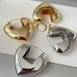 Chunky heart earrings