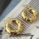 Chunky heart hoop