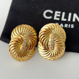 Chunky metal chain earrings