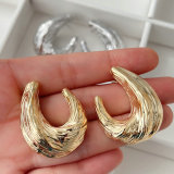 Metal earrings