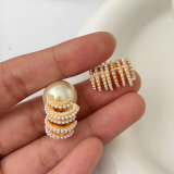 Pearl earrings