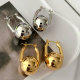 Ball drop earrings