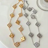 Ten clover necklace