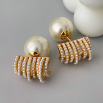 Pearl earrings