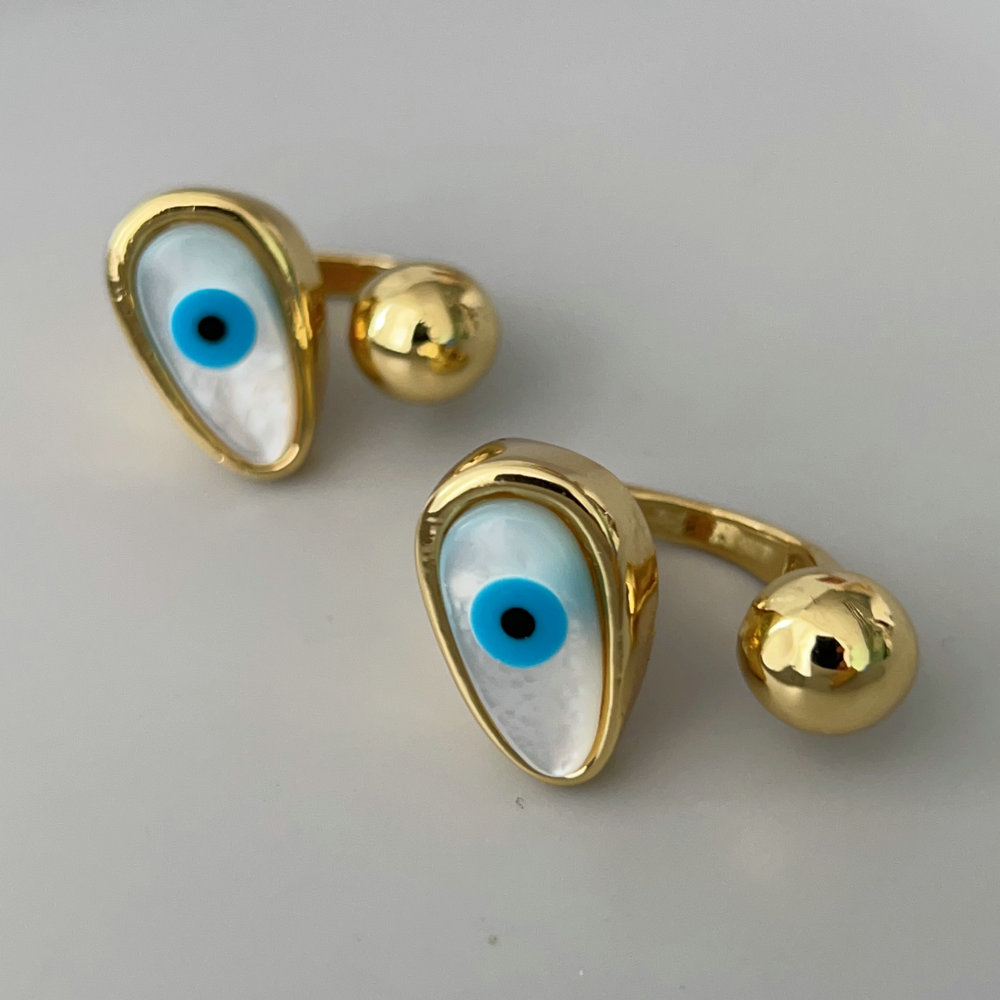 Shell eye ring