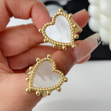 Shell heart ring