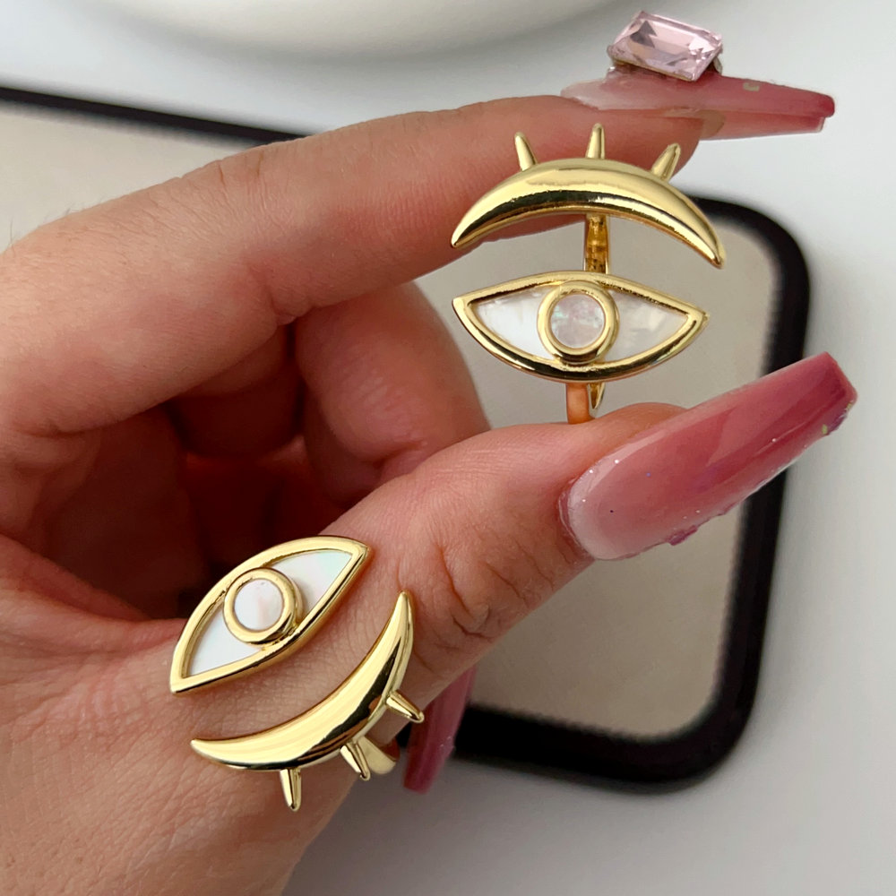 Shell eye ring