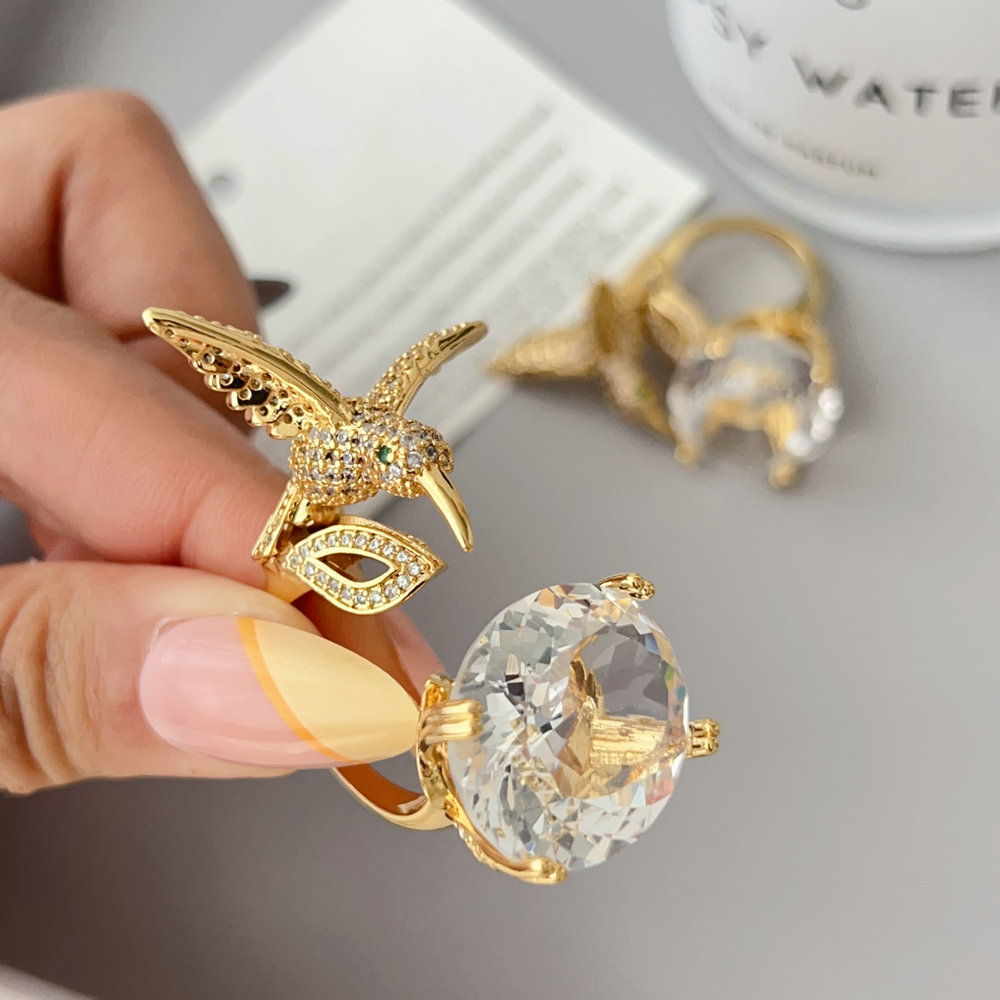 Chunky bird ring