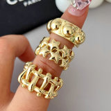 Metal star ring