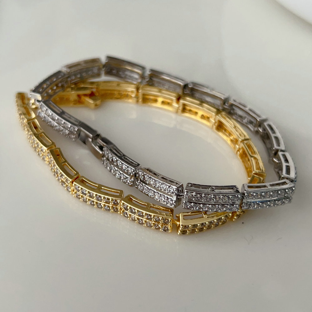 Pave bracelet