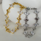 Pave zircon bracelet