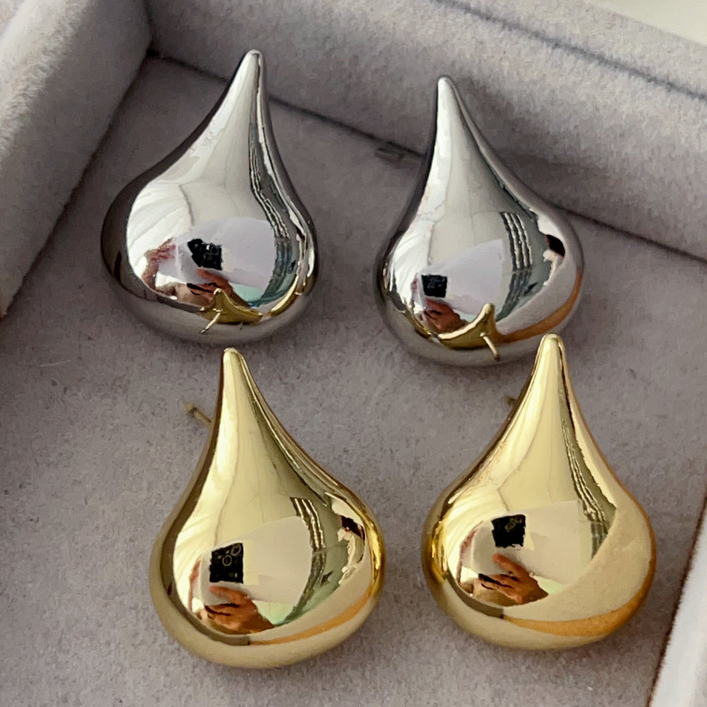 Tear drop earrings