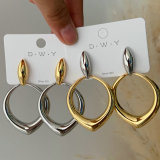Big drop chunky earrings