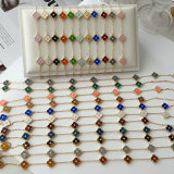 Eight clover shell necklace