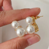 Pearl earrings