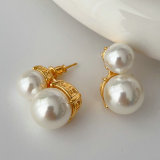 Pearl earrings
