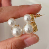 Pearl earrings