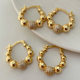 Pave ball hoop