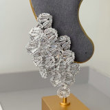Pave tassel earringsgs