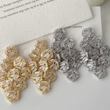 Pave tassel earringsgs