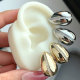 Pave bottga earrings