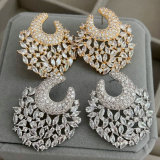 Pave chunky earrings