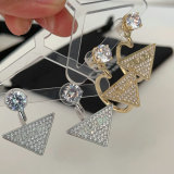 Pave parada earrings