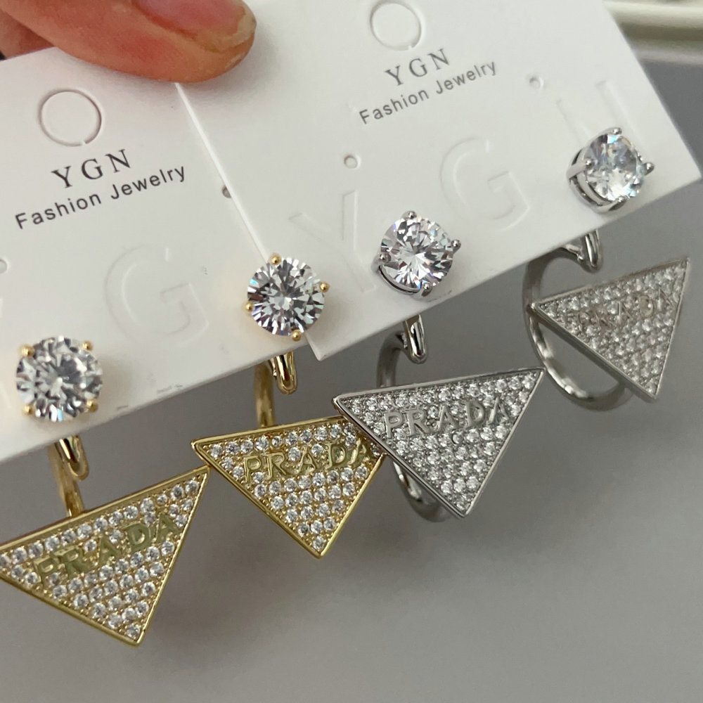 Pave parada earrings