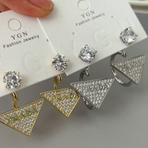 Pave parada earrings