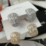 Pave fashion ear stud