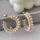 Pearl hoop