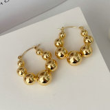 Gold ball hoop