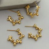 Gold ball hoop