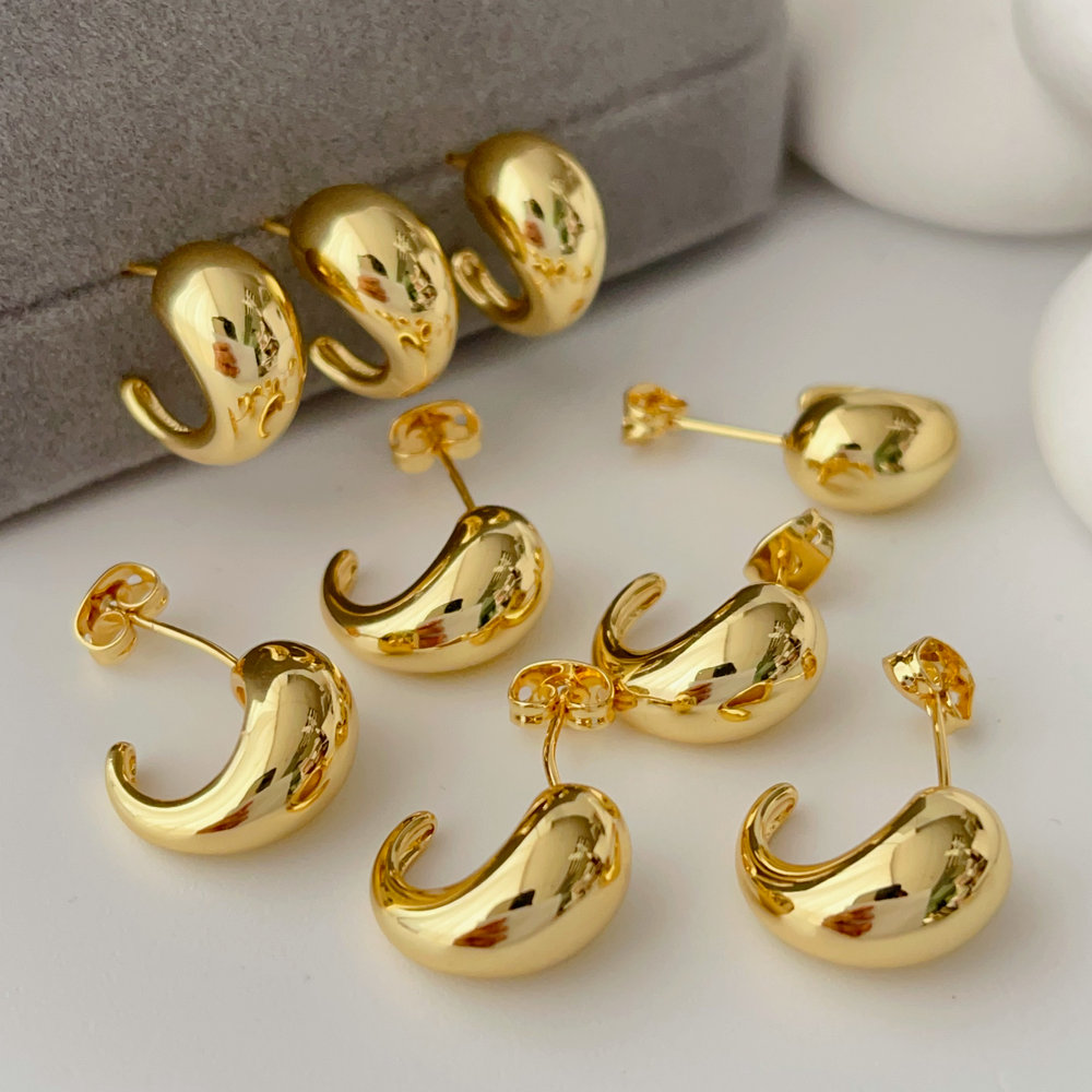 Metal fashion earrings