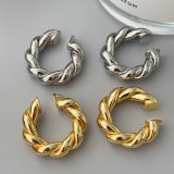Twist chunky ear cuff