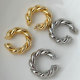 Twist chunky ear cuff