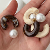Pearl acrylic hoop