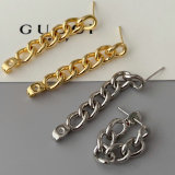 Metal chain earrings